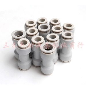 Raccord rapide pneumatique en plastique Jiangwei, réducteur droit PG 6 4 8 6 10 8 pour raccords de tuyauterie d'air - Product Image 3