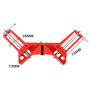 Multifunktions 4 Zoll 90 Grad rechts Clip Bilderrahmen Eck klemme 100mm Klemmen Eck halter Holz bearbeitung Handwerkzeug