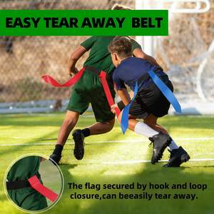 Ceintures de football américain ajustables pour le football américain à drapeaux - Product Image 3
