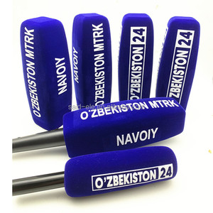 Copertura in spugna per <span class=keywords><strong>microfono</strong></span> shotgun con stampa personalizzata per apparecchiature di trasmissione radio e TV - Product Image 1