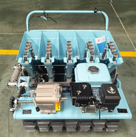 Machine à planter l'ail Deb, semoir à ail avec moteur à essence