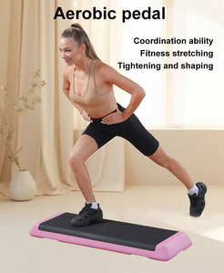 Plataforma de Ejercicio Ajustable en Altura, Antideslizante, de HDPE, para Gimnasio en Casa, Tabla de Entrenamiento Cardiovascular Estable, Plataforma de Step Aeróbico - Product Image 4