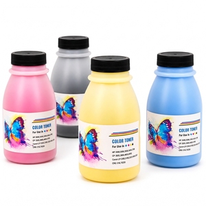 <span class=keywords><strong>Toner</strong></span> in Polvere Universale CMYK per Stampanti <span class=keywords><strong>HP</strong></span>, Confezione da 100g e 75g, Vendita all'Ingrosso - Product Image 1