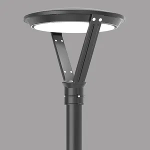 LED sonrası üst ışık bahçe ışıkları ayrılabilir die-döküm alüminyum LED lamba direği üst ışıkları açık 30w 50w 80w sokak lambası metre