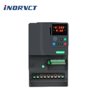 Variateur de fréquence miniature monophasé triphasé 220V 15KW 18.5KW 20HP 25HP à contrôle vectoriel RS485/Modbus IP20 pour pompe à eau AC-DC