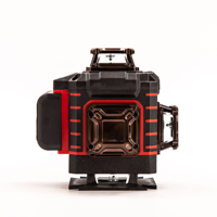 Niveau laser 4D 16 lignes, auto-nivelant, faisceau vert à 360 degrés, batterie rechargeable pour l'installation de carrelage et de revêtements muraux