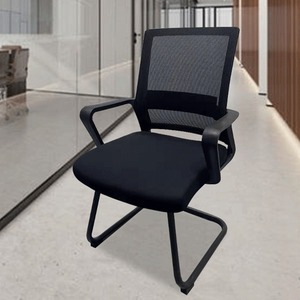 Silla de oficina con respaldo de malla, altura ajustable, giratoria, ergonómica para uso en oficina, modelo Lc 02 - Product Image 2