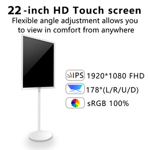 <span class=keywords><strong>TV</strong></span> pintar Android 13 portabel, VSTI <span class=keywords><strong>TV</strong></span> pintar <span class=keywords><strong>22</strong></span> inci dengan lampu latar LED, nirkabel, Fitness, daya baterai, layar sentuh, <span class=keywords><strong>TV</strong></span> Mini - Product Image 6
