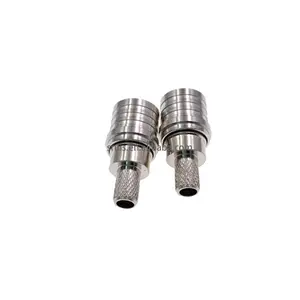 Qma Mannelijke Stekker Kabel Connector Crimp Ez Waterdicht Voor Rg58 Lmr195 Kabel Voor Alientech Pro 2.4G / 5.8G / Duo Antenne Booster