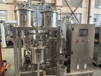 Carbonateur à haut rendement énergétique 5 réservoirs 0-4°C pour eau gazeuse et ginger ale avec circuit de réfrigération