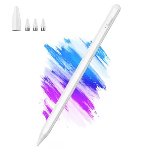 全新原装纹理多功能铝合金磁性通用有源手写笔，适用于iPad和触摸屏