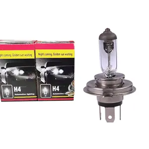 Lamp Clear H4 P43T Halogeen Hoge Lumen Auto Head Light 6000K H4 12V Auto Hoofd Gloeilamp