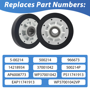 Pièces de rechange pour tambour de sèche-linge 37001042, compatibles avec les sèche-linge <span class=keywords><strong>Whirlpool</strong></span> Maytag WP37001042 AP6008773 PS11741913 - Product Image 6