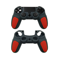 Coque de protection en silicone multicolores, installation facile pour manette Sony Playstation 4 Slim PS4 Pro Dualshock 4