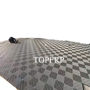 กระเบื้องปูพื้นพลาสติกเป็นมิตรกับสิ่งแวดล้อมพื้นรถโรงรถ - Product Image 3