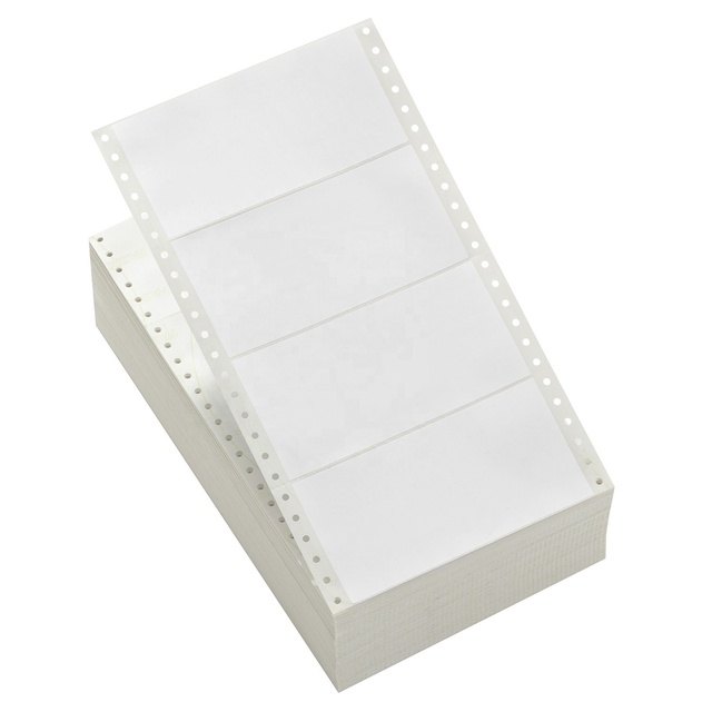 Dot Matrix Computer Printer Label Sticker Pin Feed Labels Adhesive Stickers Dot Matrix Film Stylus Printer Adhesive Paper Labels