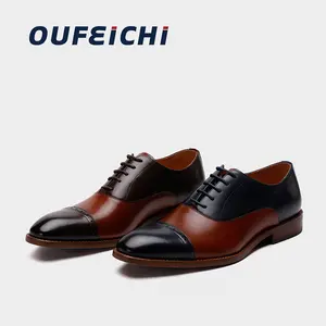 Brand High Quality Handmade Luxury Leather Dress Loafers Shoes For Men