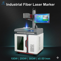 Machine de marquage laser à fibre automatique de bureau, nouvelle génération, avec autofocus, pour marquage et gravure sur plaques métalliques et acier inoxydable