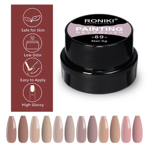 <strong>Nail</strong> Art Paint <strong>UV</strong> <strong>Gel</strong> Custom Private Label High Quality 15ml Vegan Color <strong>Nail</strong> Painting <strong>Gel</strong> - Product Image 4