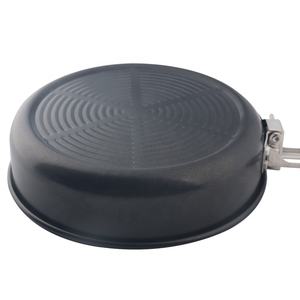 Ensemble de cuisine de camping 2 pièces avec poignée pliable, poêle à frire en aluminium antiadhésive - Product Image 5