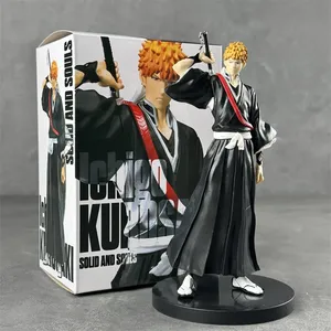 Figurines de collection Anime Bleach : Zaraki Kenpachi, Hitsugaya Toushirou, Kurosaki Ichigo - Jouets figurines d'<span class=keywords><strong>action</strong></span> - Product Image 5
