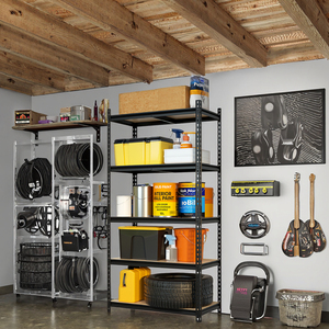 מערכת מדפים מתכת מתכווננת 5-שכבתית 36*18 stackacks & מדפים עבור חנות קמעונאית - Product Image 6