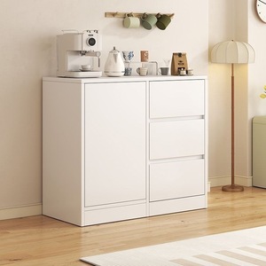 Modern <b>White</b> Freestanding <b>Sideboard</b> Storage Cabinet Multi Drawer Console Cabinet for Salon Living Room Bedroom - Product Image 4