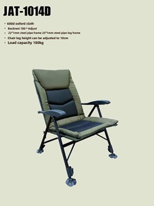 Sedia Pieghevole in Ferro Stile Europeo, Resistente, per Esterni, in Tessuto Oxford 600D, Extra Large, Portatile, per Pesca e Tempo Libero - Product Image 2