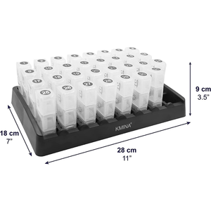 Organizzatore di Pillole Mensile con 3 Scomparti, Organizzatori di Pillole Mensili, Organizzatore di Pillole KMINA K40016 - Product Image 1