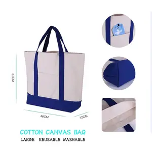 Sac de voyage imprimé par sublimation 2024 Patchwork Sac en toile Sac fourre-tout Sac à provisions en toile de coton