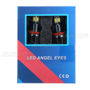 ไฟวงแหวนแองเจิลอาย 2x 120W H8 สำหรับรถยนต์ BMW E82 E87 E88 E90 E91 E92 E93 E60 E61 E63 E64 E84 X1 E70 X5 E89 แสงสีขาว 6000K - Product Image 6