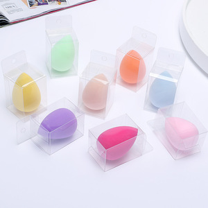 พัฟแต่งหน้าทรงหยดน้ำ ฟองน้ำล้างหน้าแบบมีมุมโค้งมน แผ่นสำลีสำหรับแต่งหน้า พัฟฟองน้ำสำหรับรองพื้น - Product Image 3