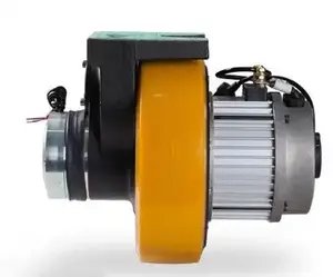 Low volt ac gear motor 15V 16V 33V 0.75kw 1500w agv motor function with power steering encoder brake various output speed