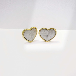 Pendientes de plata de ley 925 con diseño de calabaza de verano, joyería fina para chicas, modernos, chapados en oro de 18k, pendientes grandes con forma de mariposa y corazón. - Product Image 1