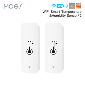 เซ็นเซอร์วัดอุณหภูมิและความชื้นอัจฉริยะ Tuya Smart WiFi สำหรับภายในอาคาร เครื่องวัดความชื้นและอุณหภูมิ รองรับการเชื่อมโยงฉากอัจฉริยะ แอป Smart Life - Product Image 3