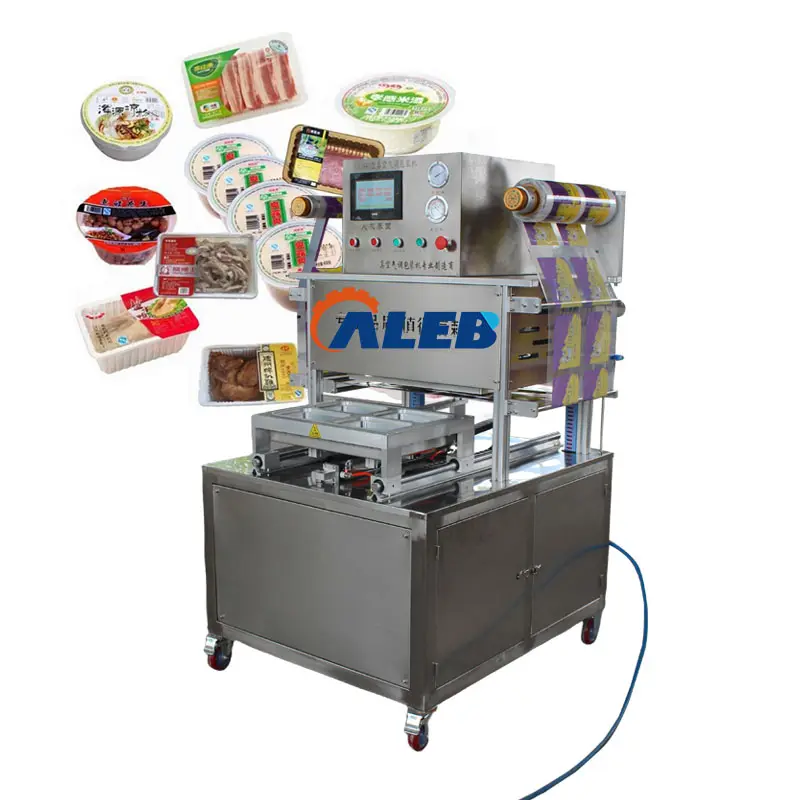 Preiswerter Speiseverpackungs-Dichtmachine für gekochte Lebensmittel MAP mit modifizierter Atmosphäre