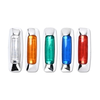 Feux de position latéraux LED pour remorque de camion Rouge Vert Bleu Ambre Blanc 24V Étanche