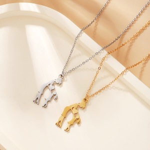 Collier Mère et Fille Personnalisé Mode Fête des Mères Rétro Créatif Pendentif Maman Colliers - Product Image 2
