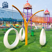 Balançoire lune pour parc d'attractions intérieur/extérieur, support métallique pour balançoire, chaise suspendue pour enfants/bébés, chaise à bascule, trampoline pour usage domestique et jardin
