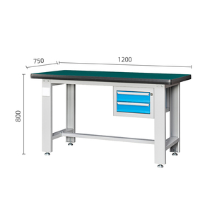 Banc de travail multifonctionnel en gros, banc de travail DIY en acier avec tiroirs et roulettes - Product Image 1
