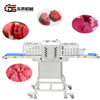 Machine à trancher la viande fraîche entièrement automatique haut de gamme, idéale pour les coupes en papillon de porc, de bœuf et de poitrine de poulet