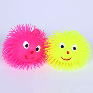 2025 Customized Hot Sale TPR Soft Rubber Convex Eye Hair Puffer Stretch <b>Squeeze</b> <b>Ball</b> Sports Relief Toys for Kids Boys and Girls - Product Image 6