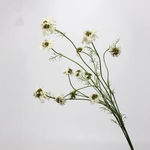 Flores Artificiales de Estilo Rústico B0211, Tipo Scabious <span class=keywords><strong>Cosmo</strong></span>, para Decoración de Mesa de Boda y Hogar - Product Image 3