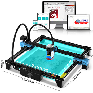 Machine de gravure laser portable TWOTREES TTS 5.5W pour usage domestique, avec connectivité <span class=keywords><strong>APP</strong></span>, lentilles LD+<span class=keywords><strong>FAC</strong></span>+C et diode haute performance pour le marquage - Product Image 2