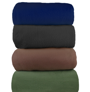 Couverture en microfibre flanelle polaire brodée unie Wynrest Hotel pour lit Queen et King - Product Image 4