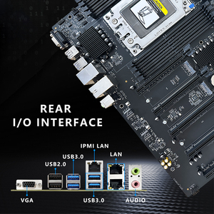 <span class=keywords><strong>Placa</strong></span> <span class=keywords><strong>Base</strong></span> <span class=keywords><strong>AMD</strong></span> con Módulo BMC, Compatible con <span class=keywords><strong>4</strong></span> x PCIe <span class=keywords><strong>4</strong></span>.0 x16, 1 x PCIe <span class=keywords><strong>4</strong></span>.0 x8, CPU Serie EPYC 7002/7003, 8 x DDR4, 2TB, IPMI, Doble 2.5G - Product Image 6