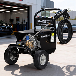 Nettoyeur haute pression électrique sans fil personnalisable 4200 PSI, modes multi-embouts et multi-pressions, spécialisé pour le nettoyage des buts de football - Product Image 6