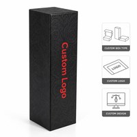 Boîte cadeau magnétique personnalisée pour bouteille de vin, avec gaufrage, pelliculage mat et insert, fournisseur ODM en gros