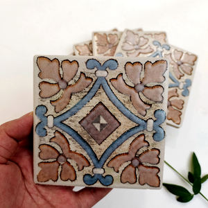 <span class=keywords><strong>Piastrelle</strong></span> Messicane Stile Talavera 10x10cm con Motivi Fatti a Mano Vintage per Rivestimento Parete <span class=keywords><strong>Bagno</strong></span> e Cucina <span class=keywords><strong>Piastrelle</strong></span> Smaltate 3D - Product Image 2