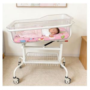 Venta Directa de Fábrica de Cunas Móviles para Hospitales Neonatales con ABS+Acero al Carbono, Capacidad de 35 kg, Garantía de 3 Años - Product Image 2